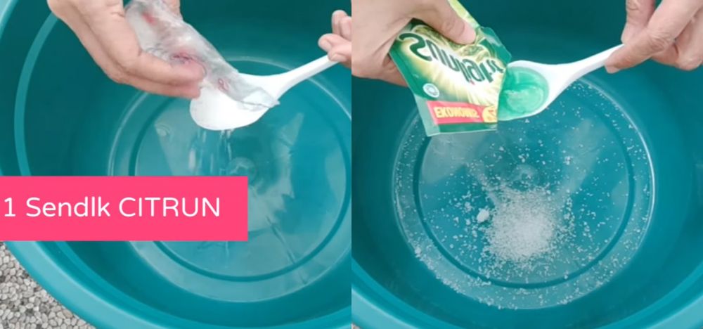Tanpa baking soda, ini cara mencuci handuk dekil hitam jadi bersih lagi pakai tambahan 1 bahan dapur