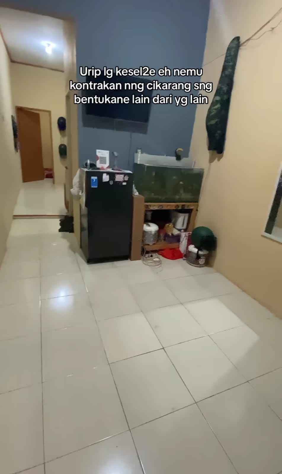 kontrakan tak biasa © TikTok