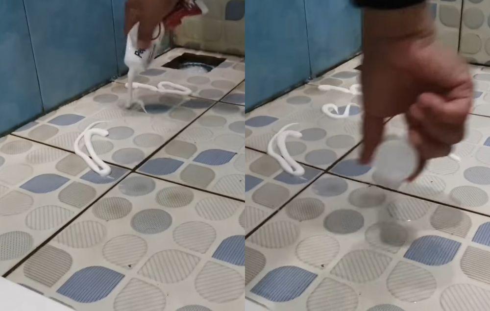 Modal 2 bahan dapur, ini trik hilangkan kerak dan lumut di lantai kamar mandi agar wanginya tahan lama