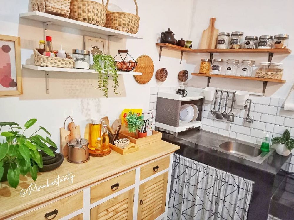 dapur mungil mini bar estetik © 2023 brilio.net