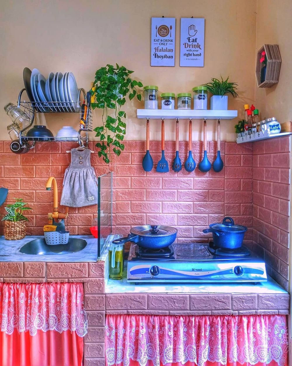 dapur ala vintage simpel © 2023 brilio.net