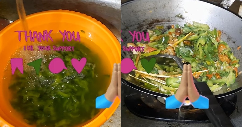 Bukan dengan garam atau asam jawa, ini cara menghilangkan rasa pahit pada pare pakai 1 bumbu dapur