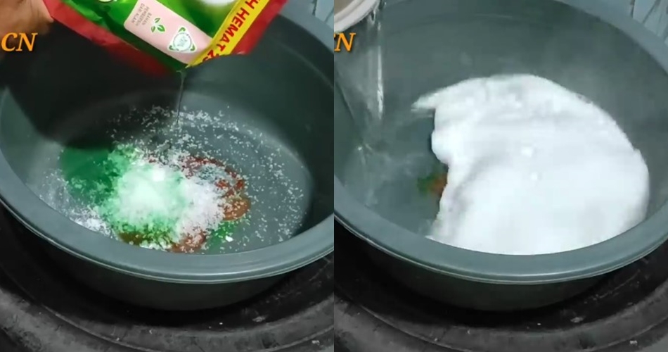 Tak perlu garam atau cuka, cara mencuci handuk dekil agar bersih lagi pakai tambahan 3 bahan dapur
