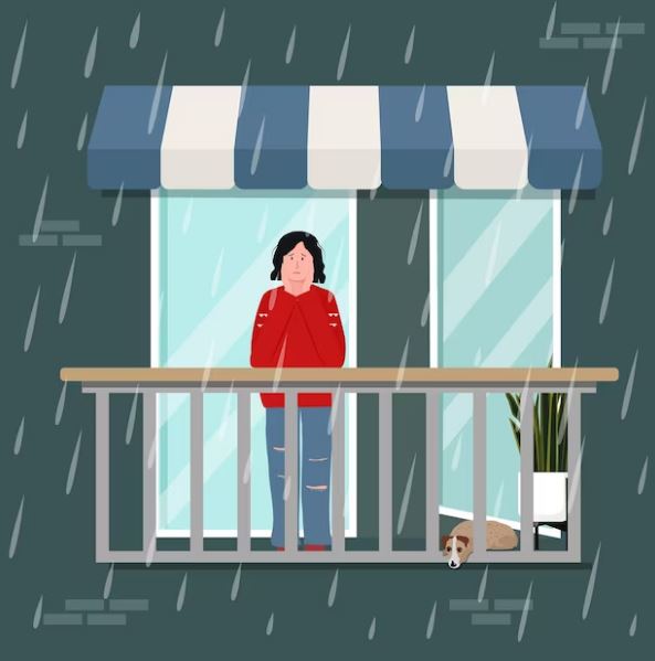 Kata-kata mutiara hujan di malam hari estetik freepik.com