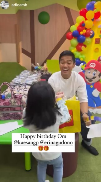 ulang tahun Kaesang bak pesta anak kecil © Instagram
