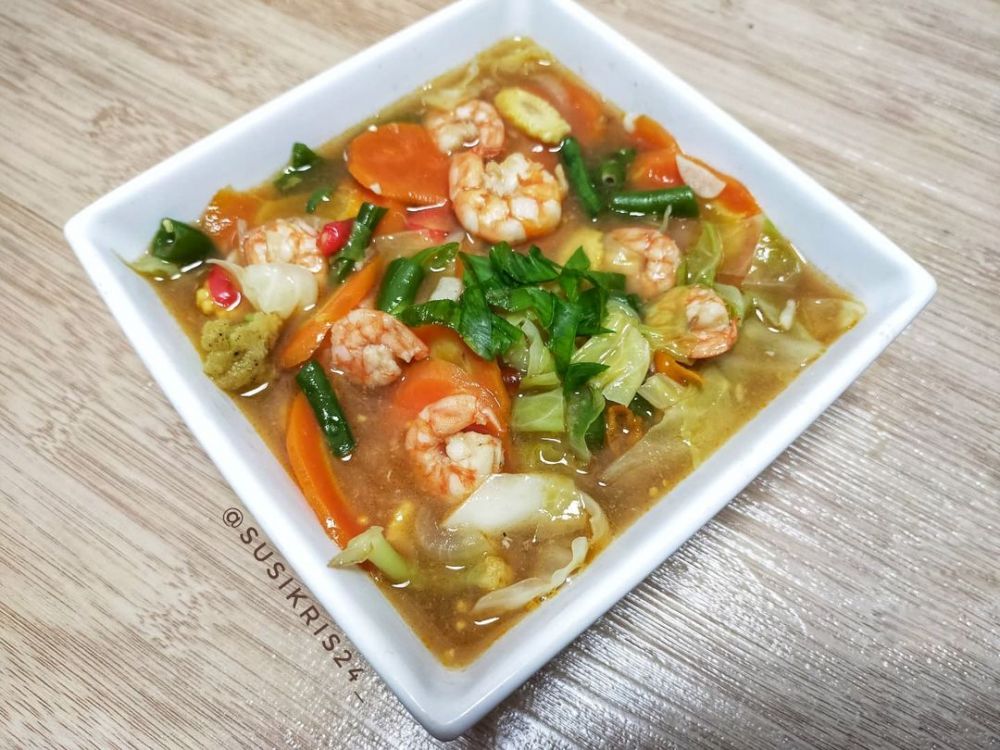 21 Cara membuat capcay kuah, nikmat, bergizi, dan menggugah selera