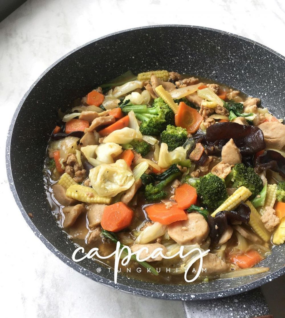 21 Cara membuat capcay kuah, nikmat, bergizi, dan menggugah selera