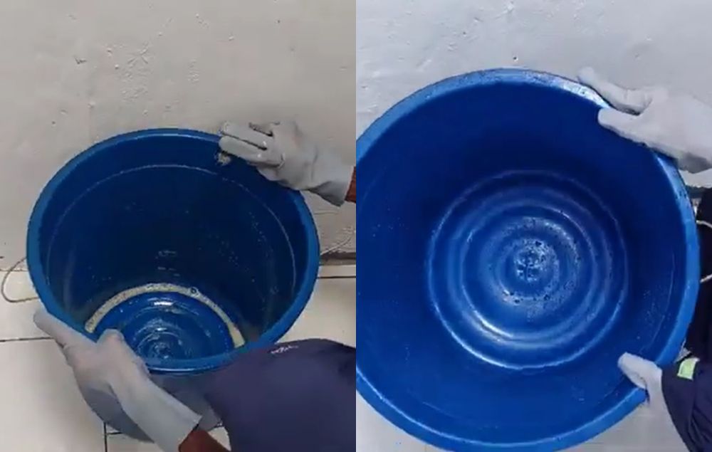 Cuma tambah 1 bahan dapur, trik bersihkan noda kuning di ember kamar mandi agar bersih bak baru lagi
