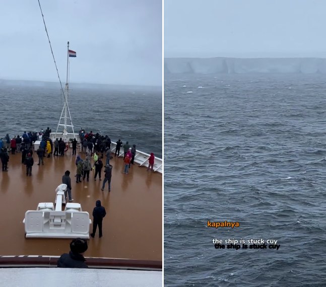 antartika kutub selatan © TikTok antartika kutub selatan © TikTok