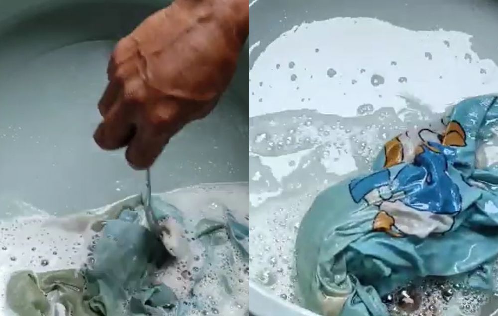 Tak perlu disikat, ini cara mencuci sarung bantal dekil jadi bersih & wangi cuma tambah 1 bahan dapur
