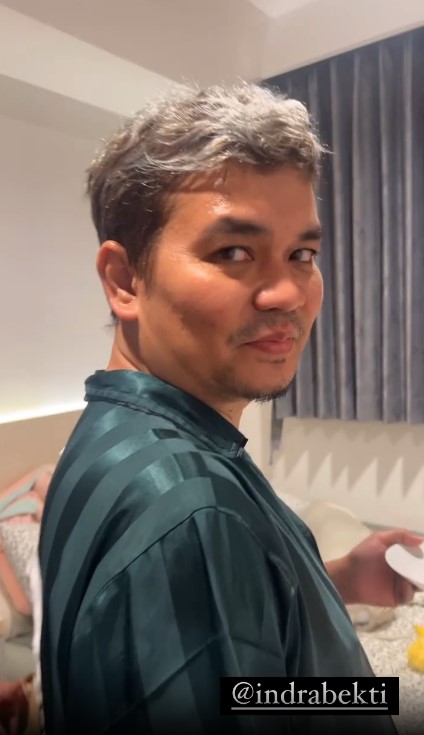 Aldila Jelita beri ultah Indra Bekti © Instagram