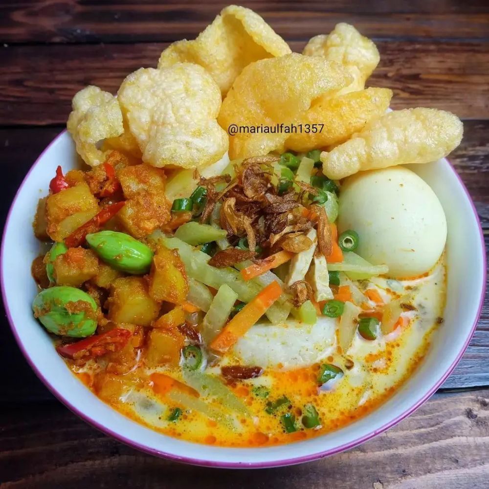 19 Resep lontong sayur, sederhana, lezat, dan praktis