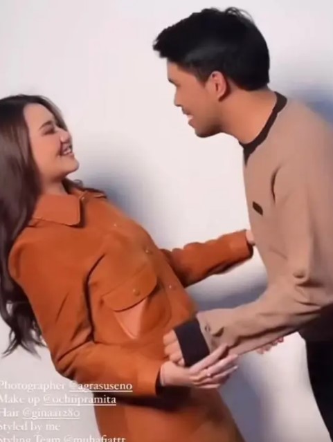 pemotretan Aaliyah bareng Thariq bak prewedding © berbagai sumber