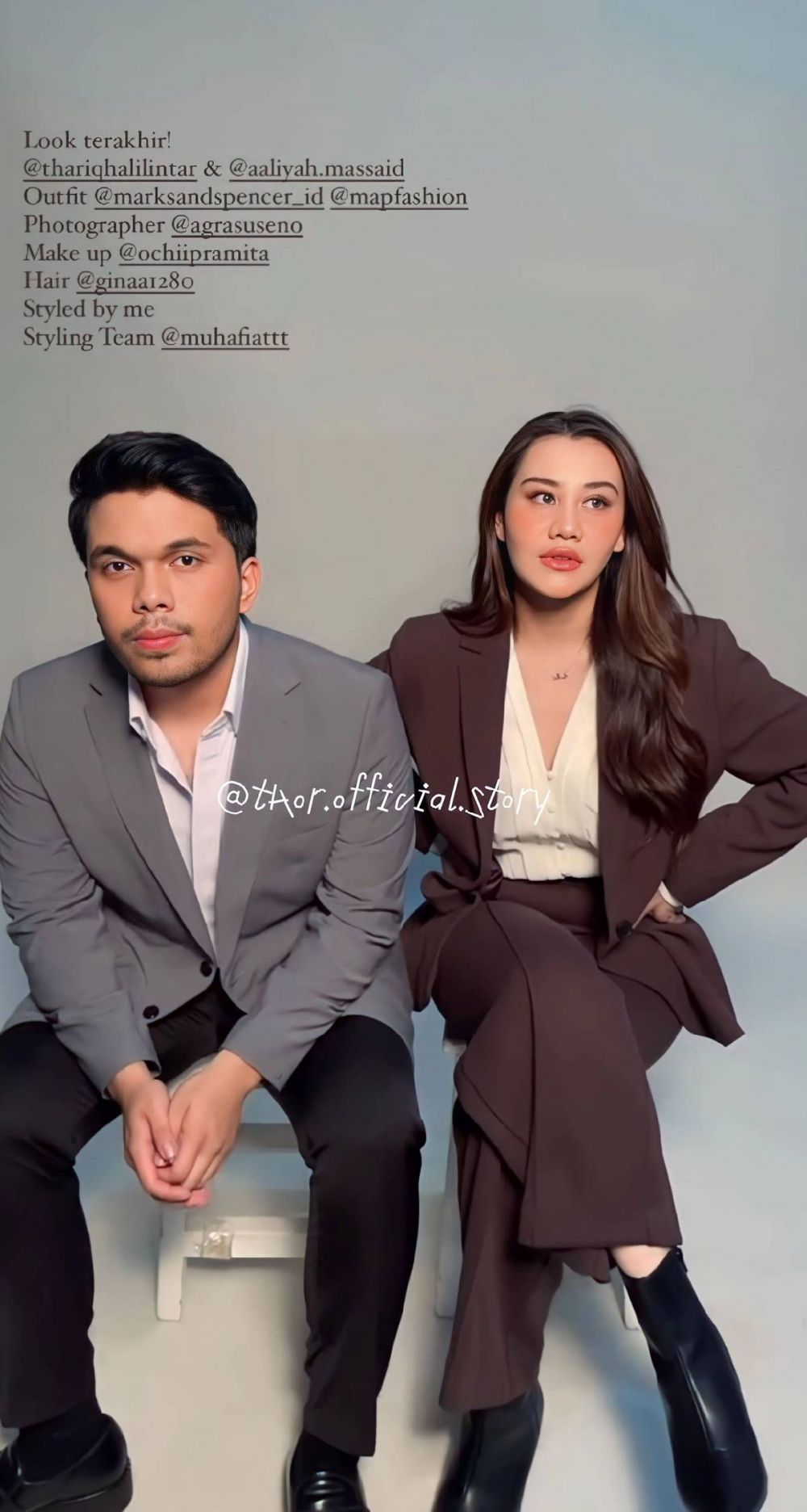 pemotretan Aaliyah bareng Thariq bak prewedding © berbagai sumber