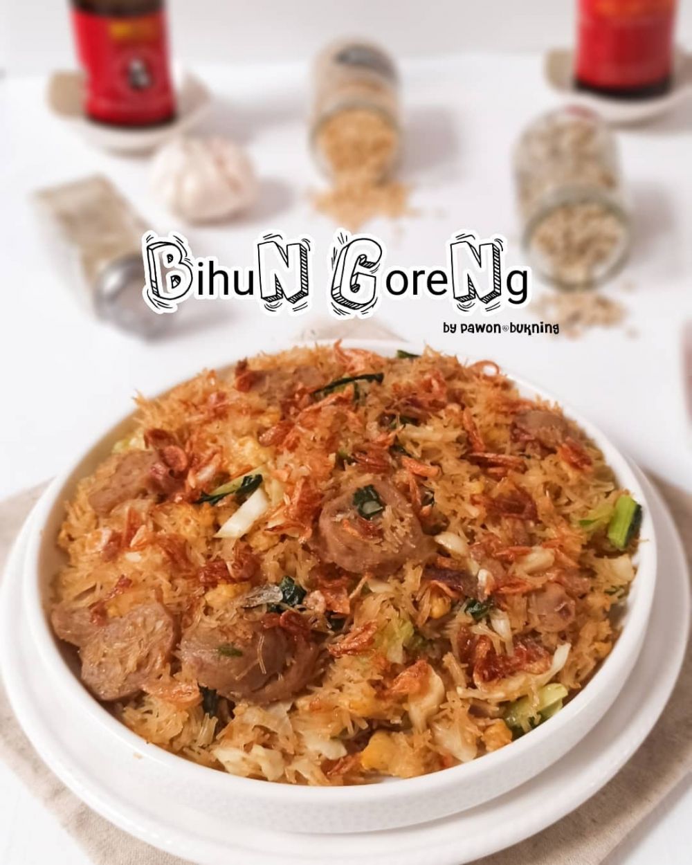 19 Resep bihun goreng spesial, enak, praktis dan mudah dibuat