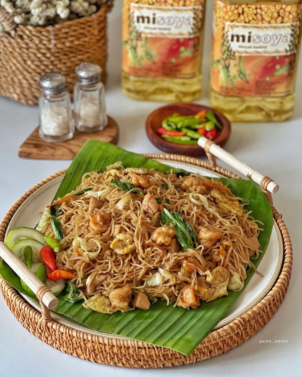 19 Resep bihun goreng spesial, enak, praktis dan mudah dibuat