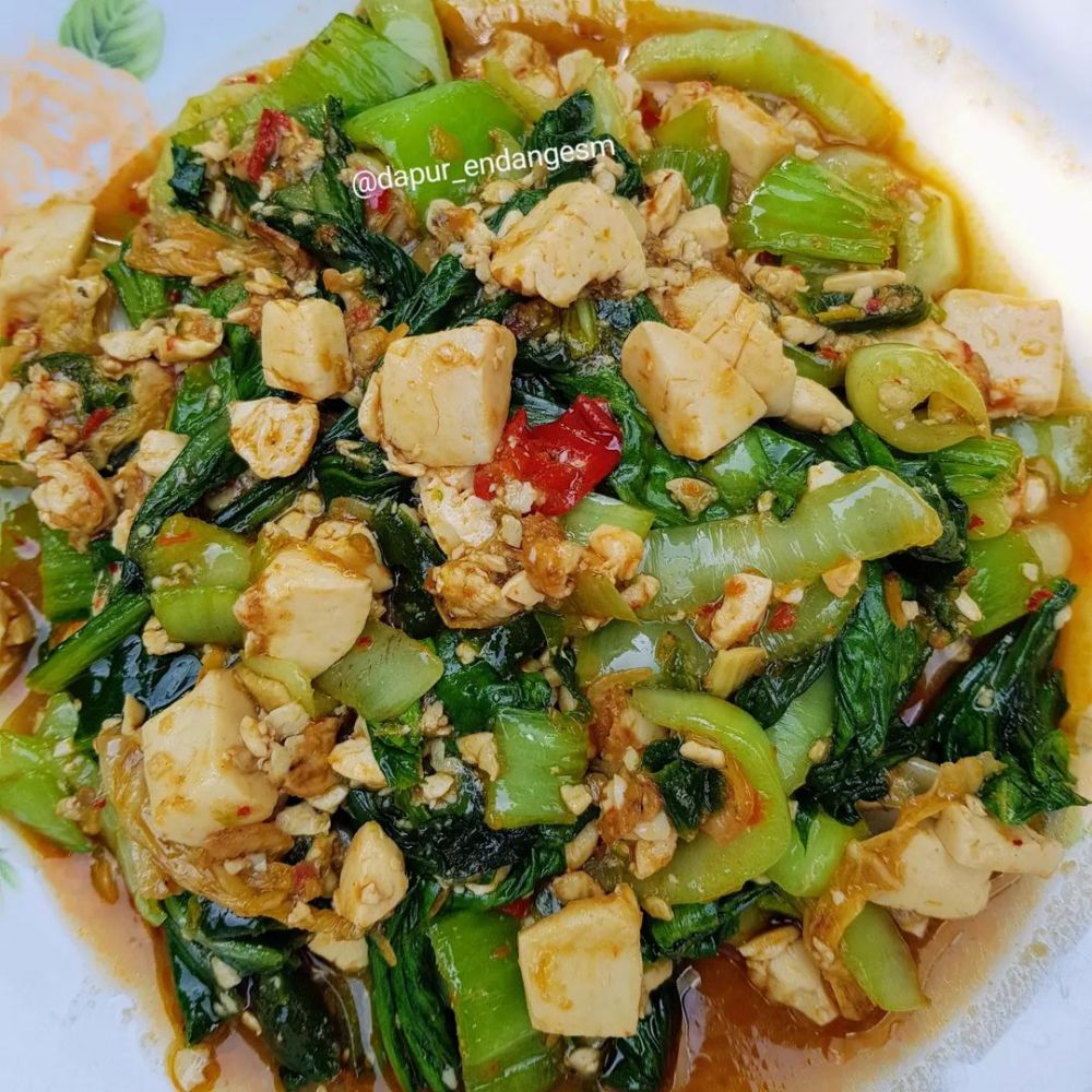 13 Resep tumis sawi hijau paling mudah dibuat, enak, praktis, dan bikin nagih