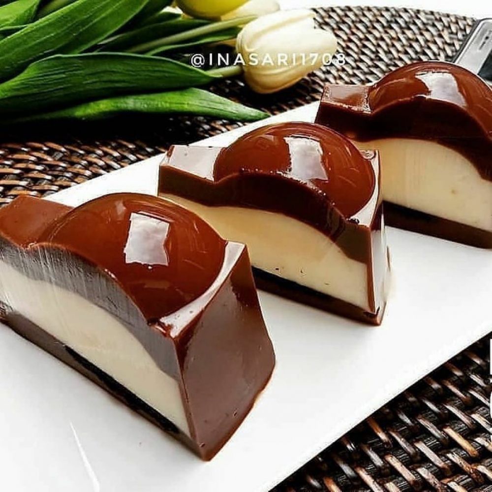 20 Resep puding cokelat, kenyal, enak, sederhana, dan praktis