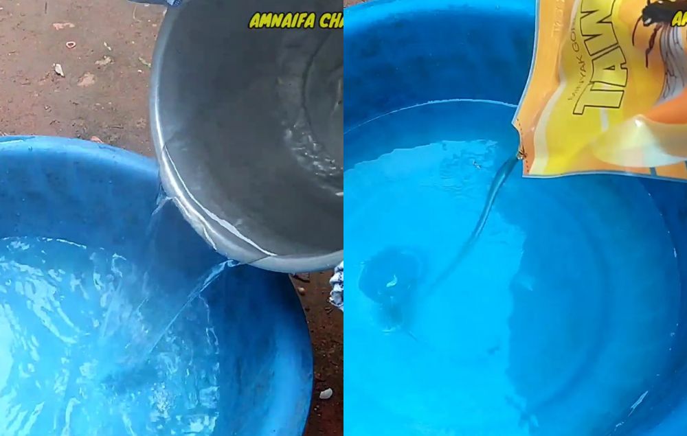 Cuma tambah 1 bahan dapur, ini cara bikin sapu plastik yang keriting jadi lurus dan tak kusut lagi