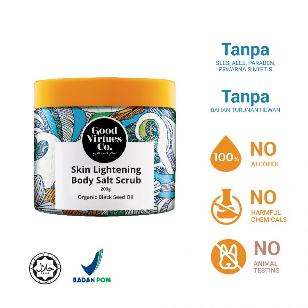 11 Rekomendasi body scrub untuk memutihkan kulit di bawah Rp 200