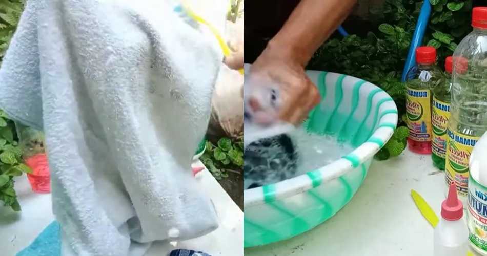 Tanpa garam atau soda kue, cara bersihkan lap dapur dekil dan bau tengik pakai tambahan 2 bahan dapur