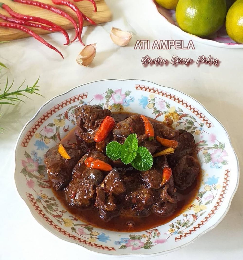 13 Resep olahan ati ampela enak, praktis, mudah dibuat, dan menggugah selera