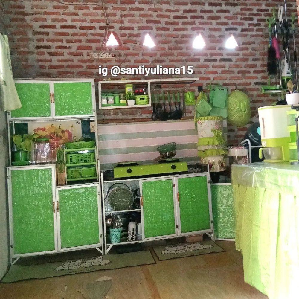 dapur meja aluminium estetik © 2024 brilio.net