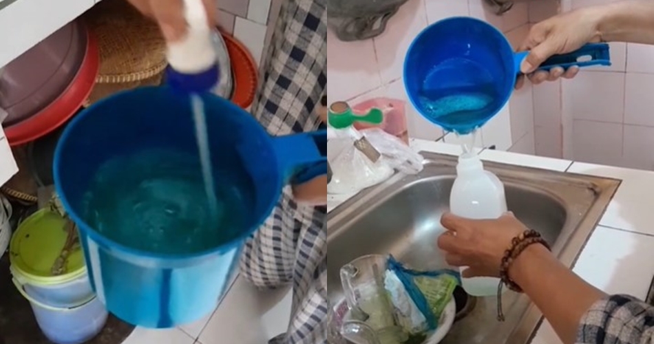 Modal Rp2.000-an, trik bersihkan noda membandel di keramik dinding dapur cukup tambah 1 bahan dapur
