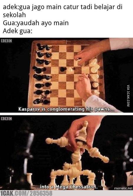 Cara main catur bikin naik pitam  Berbagai sumber