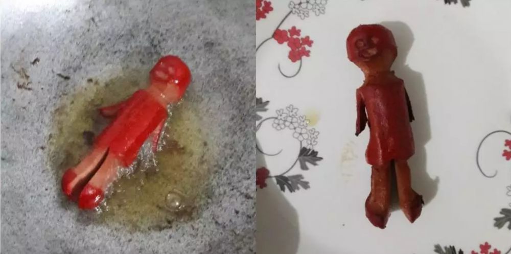 Potret kreasi nyeleneh sosis  Berbagai sumber