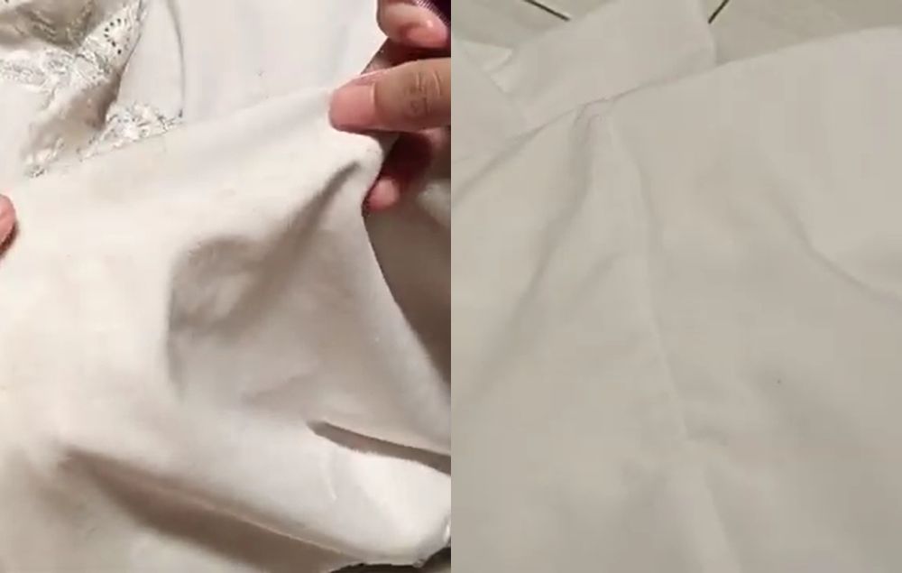 Tanpa disikat kuat, ini cara hilangkan noda jamur di mukena putih pakai tambahan 2 bahan dapur