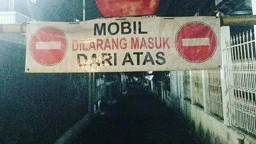 larangan mikir keras berbagai sumber