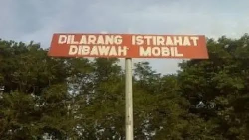 larangan mikir keras berbagai sumber