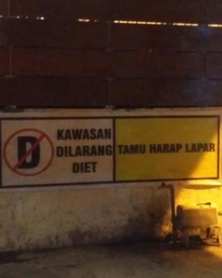 larangan mikir keras berbagai sumber