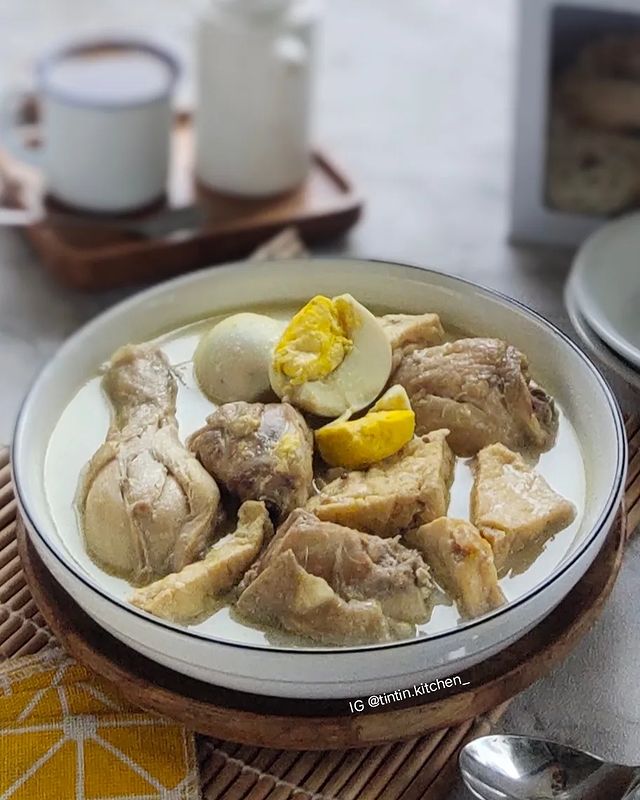 13 Cara membuat opor ayam tanpa santan, gurih, sederhana, dan bikin nagih