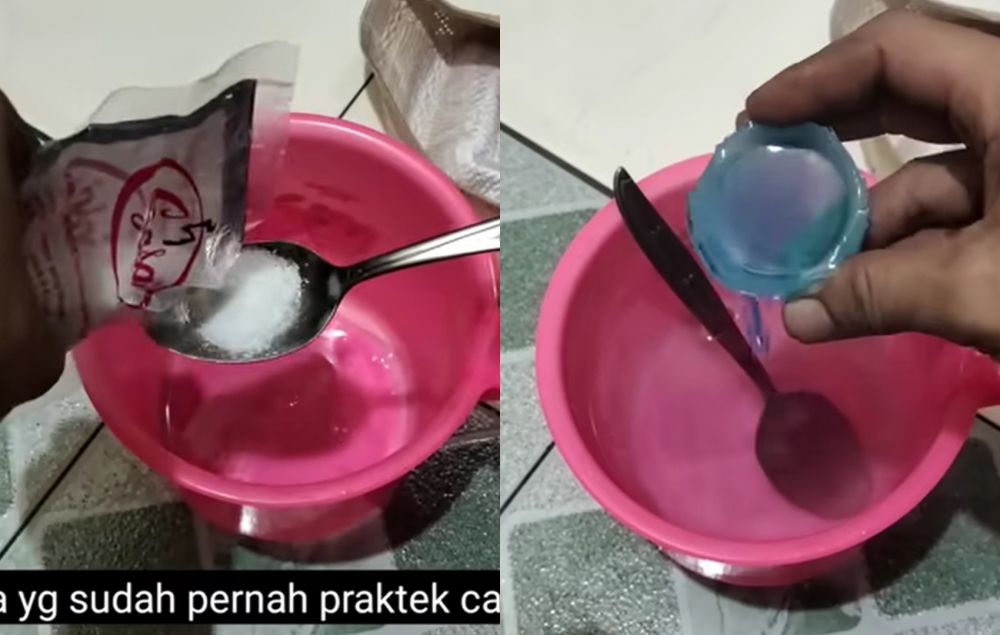 Tanpa disikat, ini cara hilangkan noda kuning di peci putih mengandalkan tambahan 1 bahan dapur