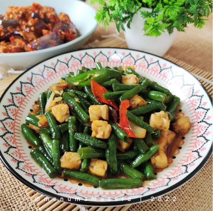 13 Resep tumis kacang panjang paling mudah dibuat, nikmat dan ekonomis