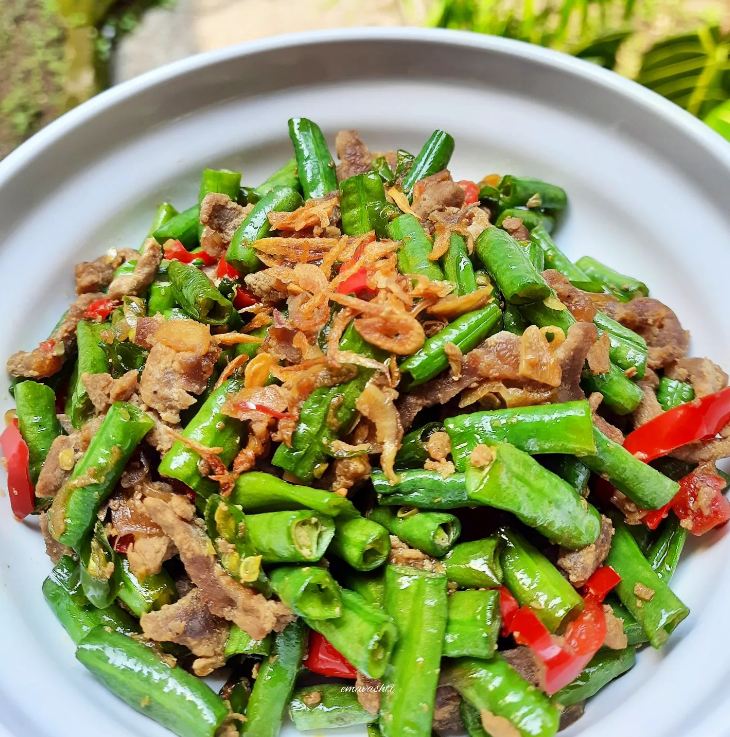 13 Resep tumis kacang panjang paling mudah dibuat, nikmat dan ekonomis