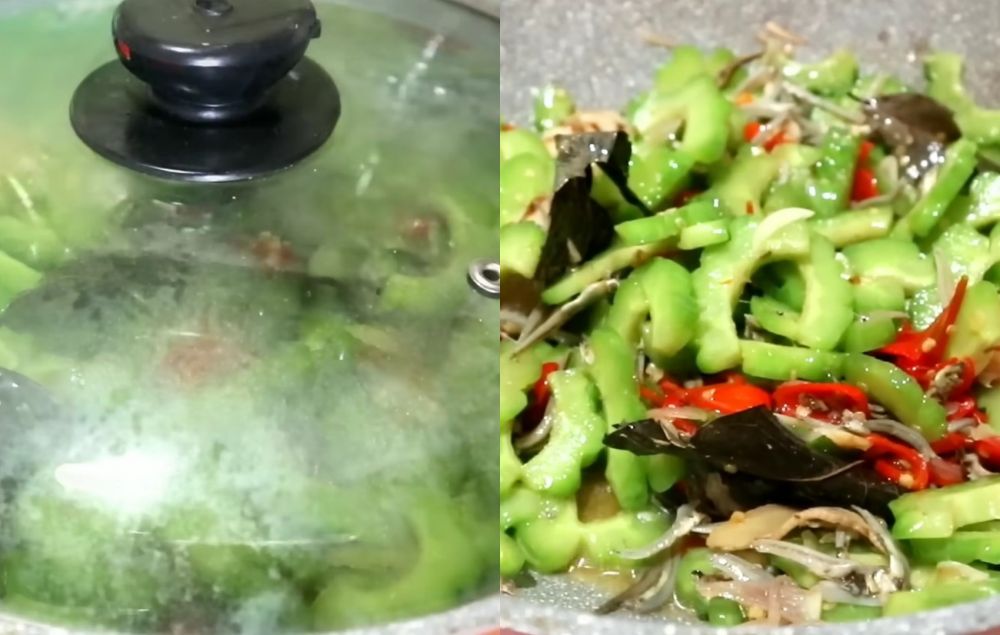 Tanpa diremas garam, begini trik menumis pare agar rasanya tidak pahit dan warnanya tetap hijau