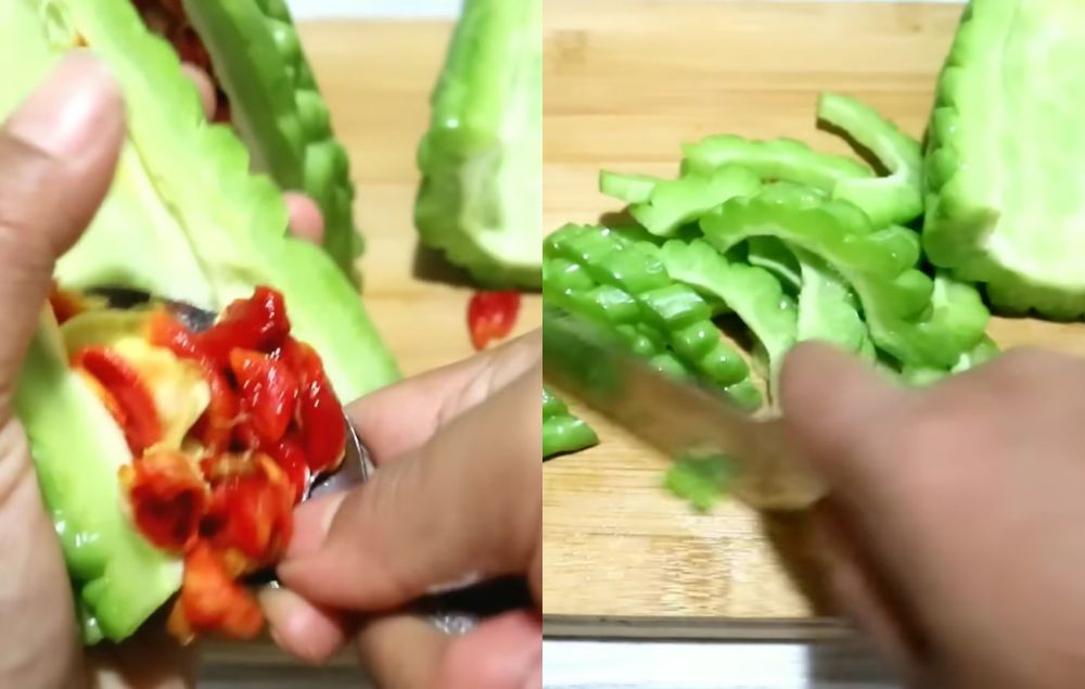 Tanpa diremas garam, begini trik menumis pare agar rasanya tidak pahit dan warnanya tetap hijau