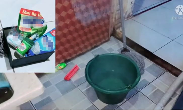 Tanpa perlu direndam semalaman, ini cara cuci kain pel dekil agar kembali putih tambah 2 bahan dapur