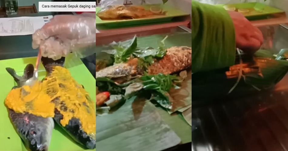 Pakai 1 bumbu dapur, ini trik masak pepes ikan agar tidak mudah hancur dan tulang lunak tanpa presto