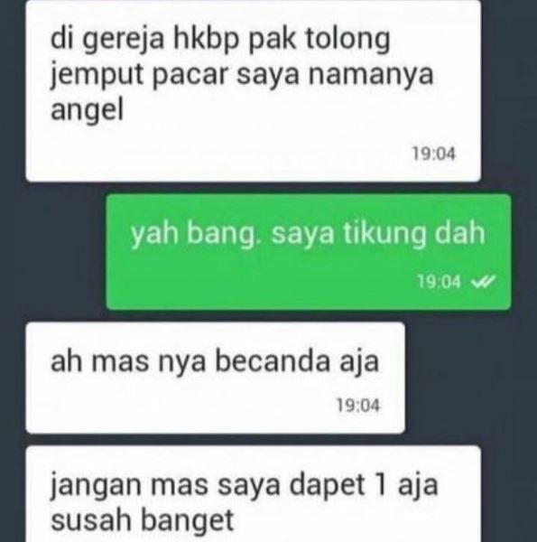 Chat lucu driver ojek online dapat kerjaan sampingan freepik.com