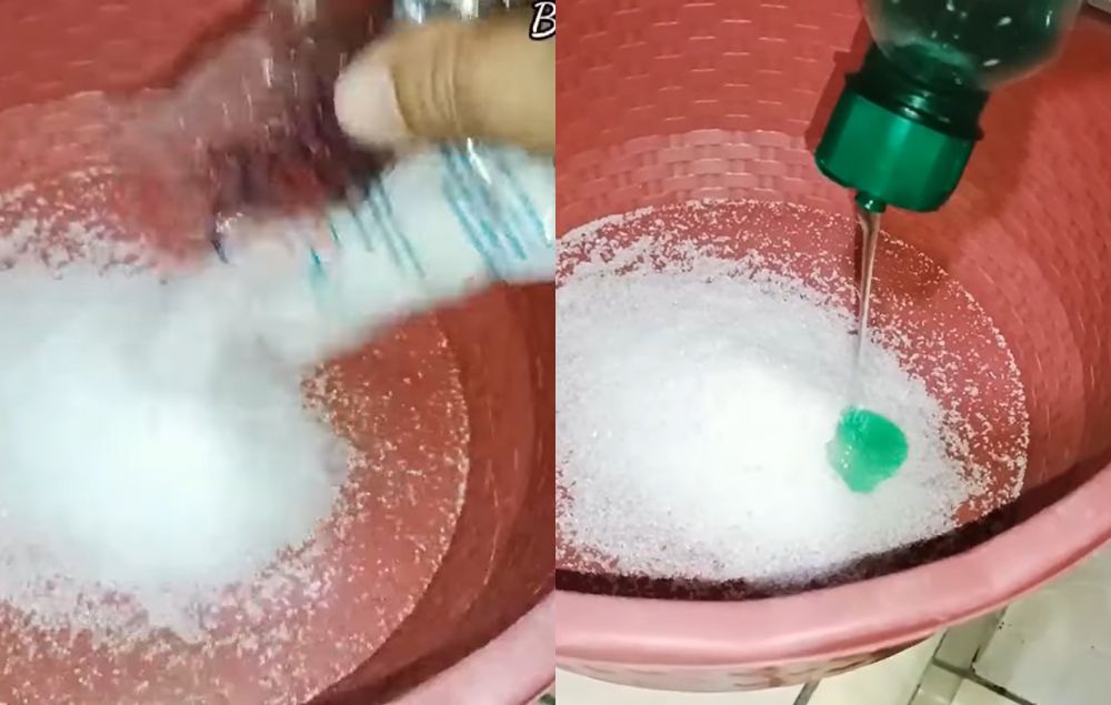 Cuma tambah 1 bahan dapur, ini cara hilangkan kerak keramik kamar mandi agar putih lagi tanpa disikat