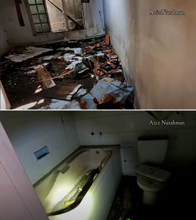 rumah artis 90an terbengkalai © YouTube