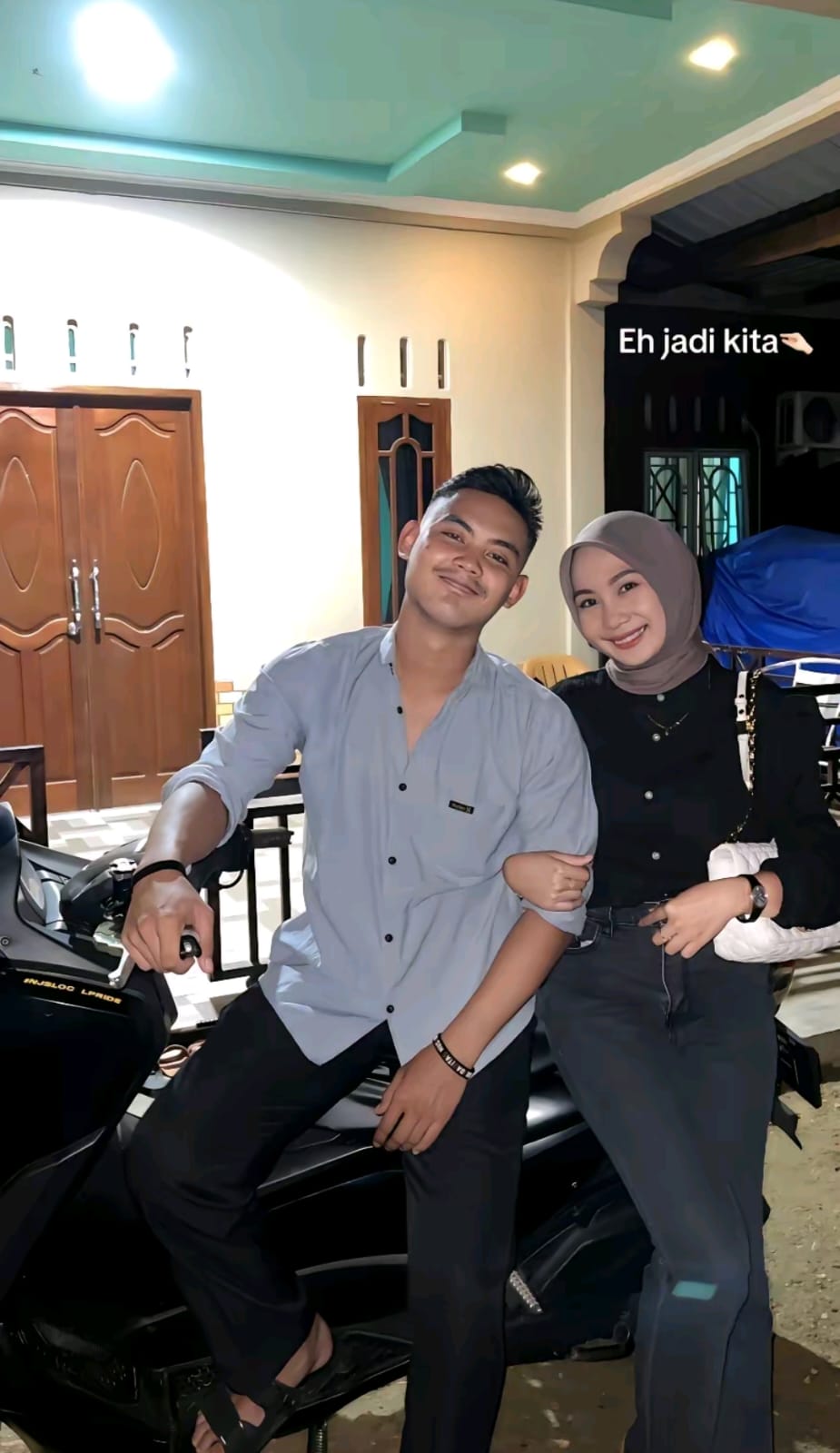 ditilang jadi pacaran © TikTok