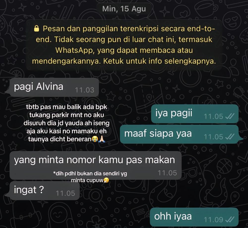 ketemu jodoh di pecel lele © TikTok 