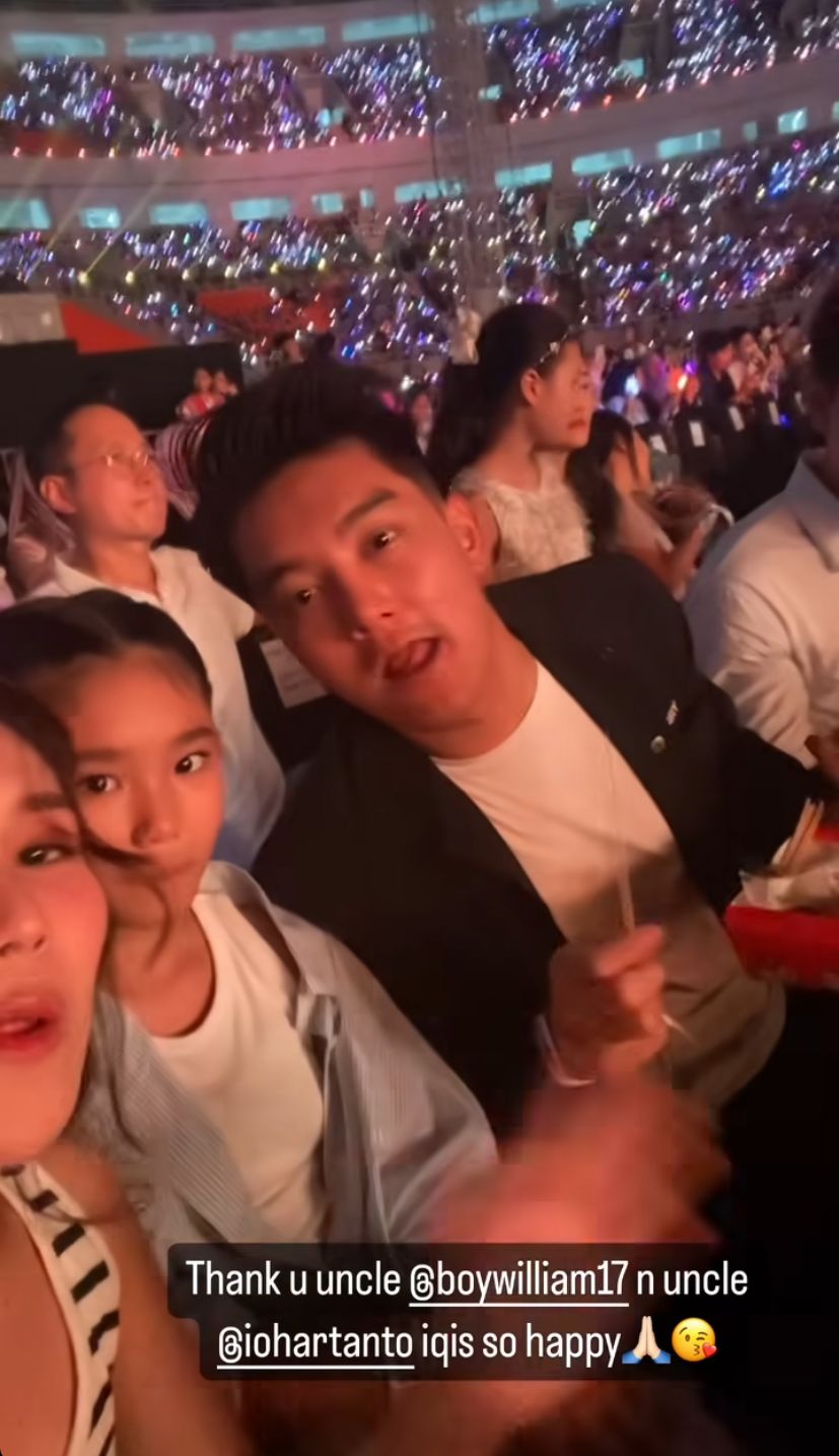 boy william dan ayu ting ting nonton gda © instagram