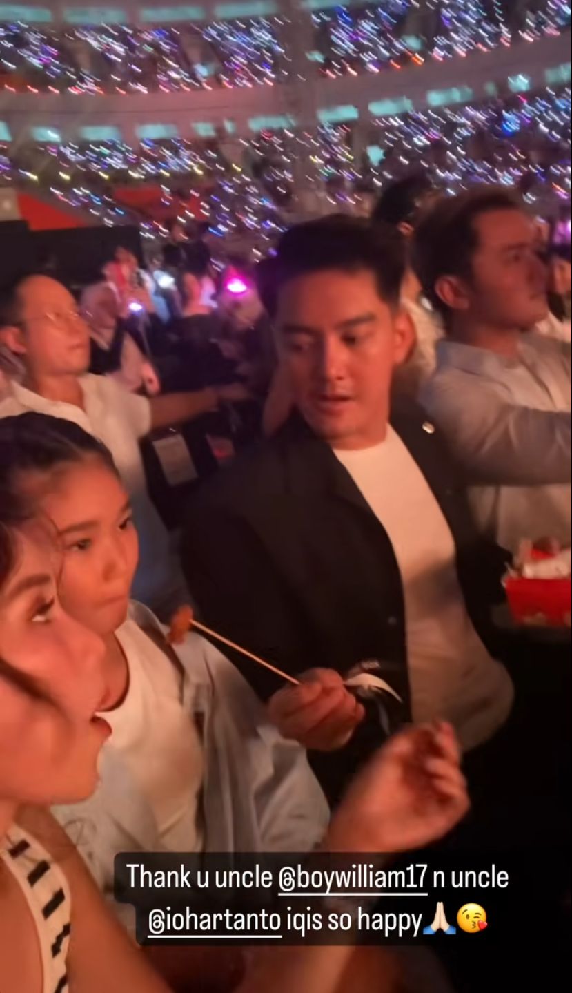 boy william dan ayu ting ting nonton gda © instagram