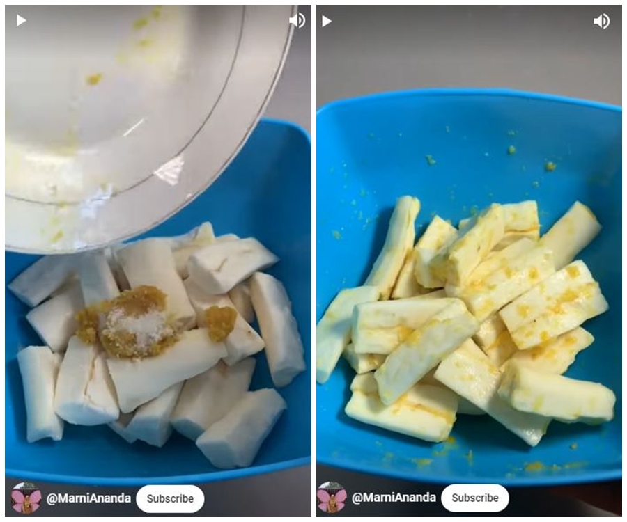 Tak perlu direbus atau dikukus dulu, ini trik goreng singkong agar empuk dan renyah maksimal